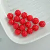 Bolas de Hilo de Colores Macarrón Simuladas 3D con Cuentas Perforadas para Accesorios de Joyería Hecha a Mano DIY para Niños