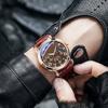 Transmisión en Vivo Transfronteriza Explosiones Mismo Estilo para Hombres y Mujeres Calidad de Contrafacción Reloj Dorado Samurai para Hombres Lujo Ligero Versátil Moderno Atmosférico Muñeca