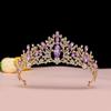 Tiara Corona Nupcial 2022 Nuevo Japonés y Coreano Accesorios Vestido de Novia Corona de Boda Cumpleaños 18 Accesorios para el Cabello