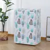 Funda Protectora Impermeable Engrosada de Peva Estampada para Lavadora, Funda Protectora para Lavadora Doméstica de Carga Frontal Tipo Tapa Abatible, Venta Directa del Fabricante