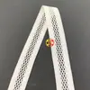 Flor de la Corona Encaje Elástico Malla Hueca Banda Elástica Accesorios de Tejido Elástico para Ropa Interior