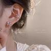 Clip para Oreja de Mariposa Mang Estrella de Lujo Ligero de Gama Alta para Mujer Verano 2024 Nuevo Llegado Pendientes Clip para Oreja Distintivo de Nicho