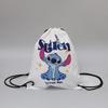 Bolsa con cordón de nailon 210D Mochila Publicitaria Educativa Bolsa con cordón de poliéster Ligera