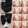 Herramienta para acortar camisetas, hebilla de nudo para dobladillo de manga corta sin costura, hebilla de ajuste invisible, hebilla de cadena, pinza para fijar ropa, broche