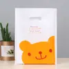 Sacola de loja de roupas Sacola plástica Bolsa pequena Bolsa de compras de joias Sacola de embalagem de presente Cosméticos Sacola de quatro dedos espessada