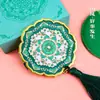 Fabricante Espejo de Mano Pequeño Fresco Espejo de Maquillaje Celebridad de Internet Panda Souvenir Cultural y Creativo de Xi'an Artesanías de Viaje Venta al por Mayor