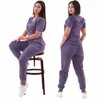 Etiquetas de Tela para Uniformes de Enfermera Personalizadas Tela Gruesa Ropa de Lavado de Manos para Doctor Enfermera Ropa de Trabajo Lote Pequeño Dropshipping Transfronterizo En Stock