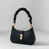 2026 Bolsa Estilo Coreano Retrô Moda Casual Versátil Tendência Pequena Quadrada Feminina Nova de Verão Texturizada Bolsa de Ombro