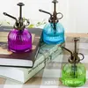 Regador de Vidro Retrô Europeu Personalizado, Regador de Pressão de Ar Pressionado à Mão, Borrifador de Água para Flores de Vidro Garrafa de Vidro