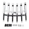 Acessórios para Motocicleta Adequados para Harley, Bagageiros Traseiros Modificados, Base Plana Espessada, Rack de Armazenamento de Grande Capacidade