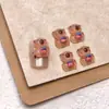 Acessórios de Nail Art Desenho de Urso Maillard Tendência Decorações de Resina Capivara Fofa 3D Estilos Mistos