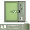 En stock Cuaderno de Negocios A5 de Gama Alta Caja de Regalo Traje Reunión Anual Alto Valor de Color Bloc de Notas de Regalo de Acompañamiento Logo Imprimible