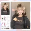 Peluca Yeye para Mujer, Peluca de Cabeza Completa, Cabello Corto Rizado Lolita, Rizos Perezosos, Peluca de Moda de Cabeza Completa
