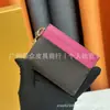 Popular Suministro Directo de Fábrica Venta al por Mayor Comercio Exterior Europeo y Americano Serie Clásica de Cartera Portatarjetas con Letras Full Cuero Portatarjetas 82739
