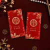 Sobres Rojos de Boda Estilo Nuevo, Bolsas de Sobres Rojos de Boda de Alta Gama con Palabras Felices, Universales para Bodas, Paquetes Rojos Estilo Chino con Palabras Felices, Venta al por Mayor de Fábrica