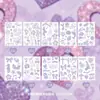 Novos adesivos de tatuagem glitter criativos DIY transfronteiriços da Amazon para crianças e adultos, Y2K Natal Halloween