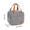 Bolsa Térmica para Almoço, Bolsa Térmica Impermeável de Tecido Oxford com Revestimento Espesso de Folha de Alumínio, Grande Capacidade, Dobrável e Portátil, Ideal para Trabalho, Piquenique, Viagem, Escritório, Ar Livre e Acampamento