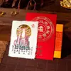 Pegatina para Teléfono Estilo Xiaohongshu Yue Lao, Zhao Yuan Shuai Montando un Tigre, y Funda Trasera para Teléfono del Emperador Wenchang con Pegatinas de Bendición Taoísta