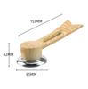 Accesorios para mango de tapa de cola de milano vertical wok universal aislamiento térmico tapa de vidrio mango antiescaldado baquelita mango mango baquelita