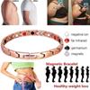 Senguang Venta Caliente Transfronteriza Moda Europea y Americana Terapia Magnética Pulsera Magnética Retro Creativa Ajustable Pulsera Magnética para Pareja