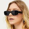 Gafas de Sol Cuadradas de Montura Pequeña Multicolor de Moda Nueva Europea y Americana, Modernas, Transfronterizas, para Fotografía Callejera, Gafas de Sol Lisas, Fabricante, Venta al por Mayor de Gafas