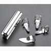 Conjunto de 5 Peças Slider de Guitarra terno Conjunto de Dedo de Guitarra Conjunto de Dedo de Metal Conjunto de Polegar e Dedo Indicador