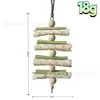 Juguete para Roer de Loro Mascota Tallo de Papaya Natural Palo para Dentición Flor de Madera para Jaula de Pájaros Palo para Dentición para Entretenimiento