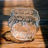 Venta al por mayor de fábrica martillo Vaso Fair de Vidrio de Borosilicato Alto engrosado con ondulaciones de agua juego de té grande Vaso Fair de nogal
