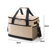 Bolsa Térmica para Almoço Tecido Oxford Bolsa para Refeição Bolsa de Gelo Almoço de Estudante Bolsa para Piquenique ao Ar Livre Bolsa para Marmita Bolsa Tote