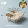 Caja Desechable para Empaque de Hamburguesa Bunch Pastel de Arroz con Mantequilla Tiramisú Caja de Empaque Caja para Pastel Snacks Picnic Pulpa