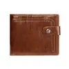 Billetera larga retro coreana para hombre con cremallera, nueva de 2025, multifuncional, con múltiples ranuras para tarjetas, bolsa para tarjetas, venta al por mayor