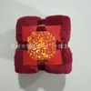 Toalla Roja Creativa de Boda Mano Regalo Acompañando Boda Rojo Cumpleaños Cumpleaños Boda Luna Llena Regalo de Cumpleaños