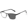 Gafas Planas que Cambian de Color para Hombre, Gafas Planas para Ordenador y Teléfono Móvil para Hombre, Gafas Antiluz Azul y Antivioleta para E-Sports sin Graduación