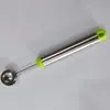 Cuchillo para tallar bola sacabolas de fruta de acero inoxidable herramienta para plato de fruta de tres piezas juego de bola sacabolas de fruta de cuatro piezas