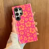 Venta al por mayor de fábrica Flor de hibisco hawaiano Samsung S25/S24Ultra funda de teléfono de verano venta al por mayor funda protectora personalizada