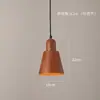 Candelabro de madera de nogal estilo vintage, creativo y único, adecuado para restaurantes, hoteles y barras, estilo industrial retro, nueva luminaria comercial, arte en hierro