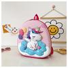 Mochila escolar de desenho animado para bebês do jardim de infância, nova mochila para meninos e meninas, mochila leve de EVA com redução de carga e casca de ovo