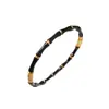 Pulsera con Hebilla de Bambú de Estilo Nuevo Europeo y Americano, Pulsera Colorida de Esmalte de Moda para Mujer