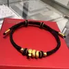 Libro Rojo Pequeño Explosión Zodiaco Serpiente Este Año de Vida Tejido Pulsera de Mano 2025 Nueva Llegada Enrollable Dinero Serpiente Dorada Pequeña Transportador Espíritu Serpiente Pulsera