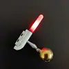Vara de Pesca Leve Ligeira Pesca Noturna Fecho Duplo Vara de Pesca Leve Vara de Mar Vara de Arremesso Leve Luz de Pesca Noturna Alarme de Pesca com Sino