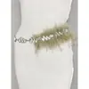 Cinto Versátil de Pelo de Coelho Novo, Cinto Peludo da Moda, Cinto de Cintura Sexy Estilo Europeu e Americano, Larga Decoração para Vestido