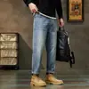 Jeans Sueltos Rectos de Marca Nueva de Moda para Hombre Otoño Casual Pantalones Largos Ropa para Hombre Venta al por Mayor