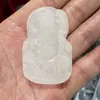 Colgante de Guanyin de Jade Blanco Grado Hetian Xinjiang, Colgante de Jade, Placa de Jade, Adorno de Jade, Colgante de Guanyin de Jade Afgano