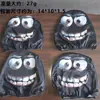 Etiqueta de Comercio Exterior Divertido Emoji Impresión de Coche Funda para Reposacabezas Estilo Universal Divertido Interesante Funda Universal para Cabeza Venta al por Mayor