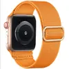 Adecuado para Correa Elástica de Nylon con Hebilla para Apple Appleiwatchs11 Correa de Reloj con Hebilla Ajustable Modelo Más Vendido Transfronterizo