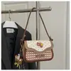 Bolsas de Mujer Transfronterizas 2025 Nueva Moda Elegante Versátil para el Trabajo Diario Casual Dulce Linda Bolso de Hombro Cruzado