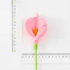 Material de Ramo de Flores Eternas de Ganchillo Lirio de Calas Rama de Lirio de Calas Decoración para Oficina en Casa Interior Peluche Regalo