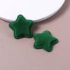 Dulce Moda Versátil Peluche Grande Colorido Estrella de Cinco Puntas Tocado Adorno para el Cabello Pin Accesorios para Joyería DIY Venta al por Mayor
