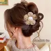 Pinza de Garra de Peluche de Dibujos Animados Dulce para Mujer Pinza para el Cabello de la Parte Posterior de la Cabeza Estilo Coreano Exquisita Pinza de Tiburón Pinza para Moño Pinza de Pelo