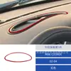 Adequado para Modificação de Interior de Carro Bmw Mini 02-04 Fibra de Carbono Controle Central Desembaçador Adesivo Decorativo